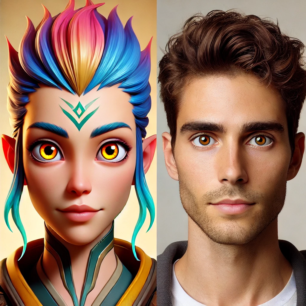 KI-generierter Avatar